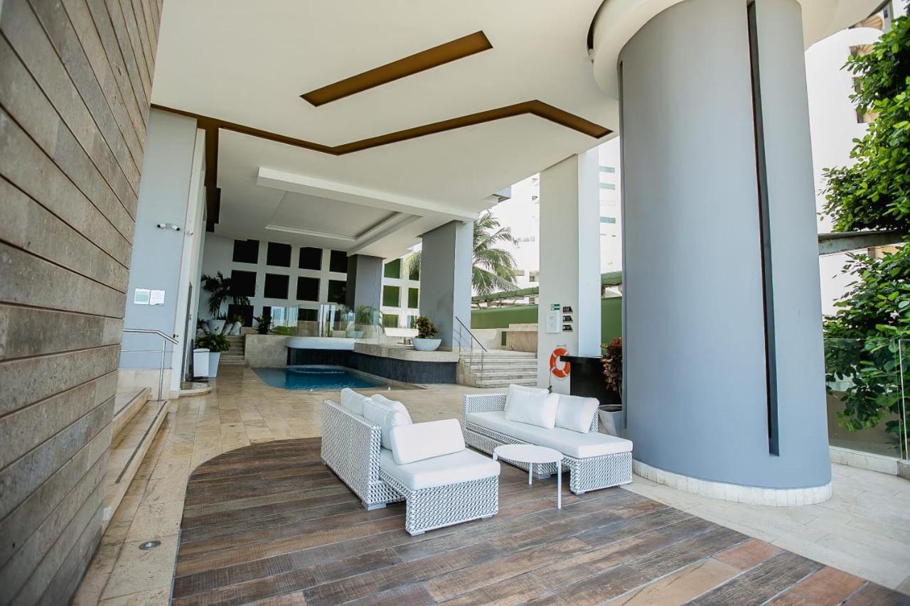 Apartamento En Edificio Murano Elite Frente A Las Playas De Bocagrande Cartagena المظهر الخارجي الصورة