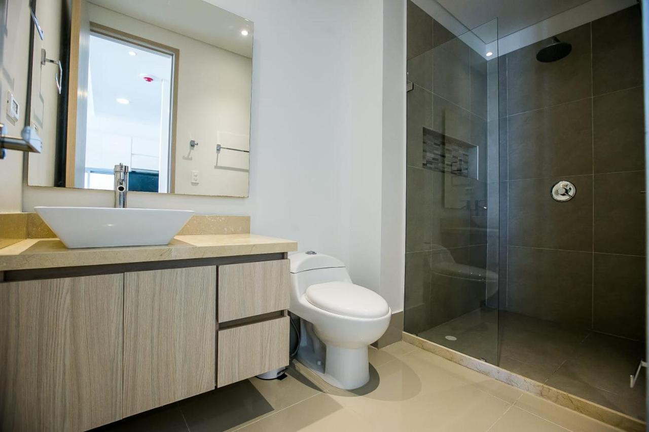 Apartamento En Edificio Murano Elite Frente A Las Playas De Bocagrande Cartagena المظهر الخارجي الصورة