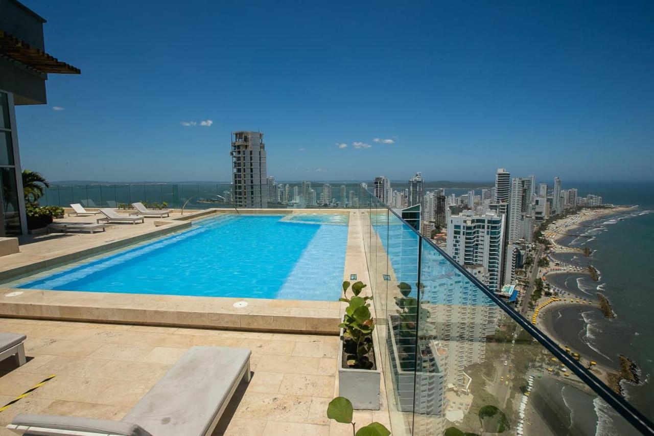 Apartamento En Edificio Murano Elite Frente A Las Playas De Bocagrande Cartagena المظهر الخارجي الصورة