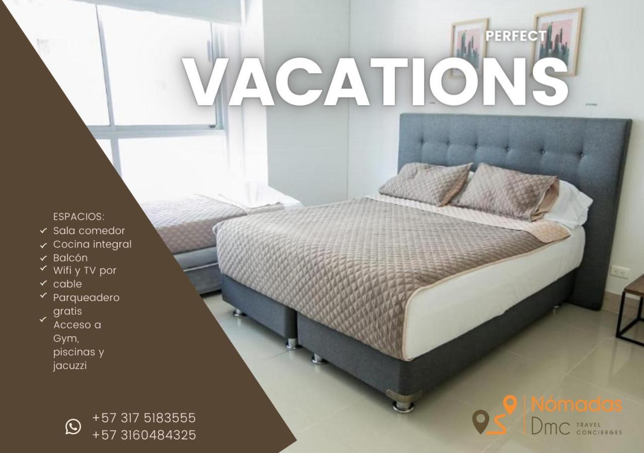 Apartamento En Edificio Murano Elite Frente A Las Playas De Bocagrande Cartagena المظهر الخارجي الصورة